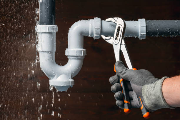 Professional Drain Cleaning technician working in Urbana, MD